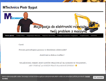 Tablet Screenshot of mtechnics.pl